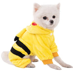 Mono Polar con Capucha FURLUXE™ | Ropa Cálida Todo en Uno para Perros y Gatos