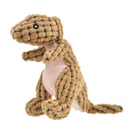 Dinosaurio de Peluche Interactivo FURLUXE™ | Juguete Resistente para Perros y Gatos