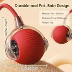 Pelota Saltarina con Cuerda FURLUXE™ | Juguete Autoentretenimiento para Gatos y Perros