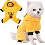 Mono Polar con Capucha FURLUXE™ | Ropa Cálida Todo en Uno para Perros y Gatos