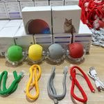Pelota Saltarina con Cuerda FURLUXE™ | Juguete Autoentretenimiento para Gatos y Perros
