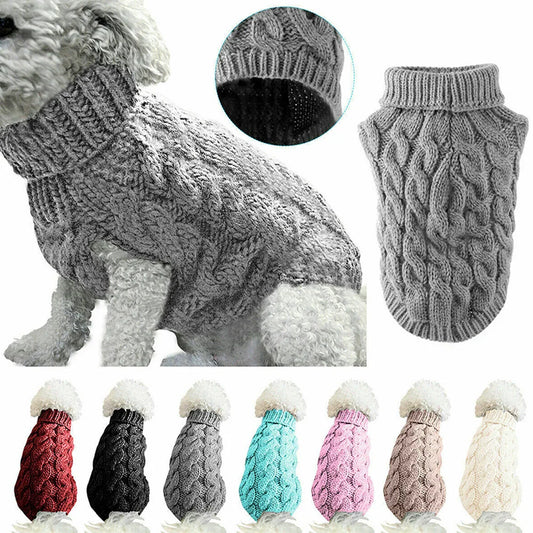 Suéter Tejido Premium FURLUXE™ | Ropa Cálida Otoño-Invierno para Perros